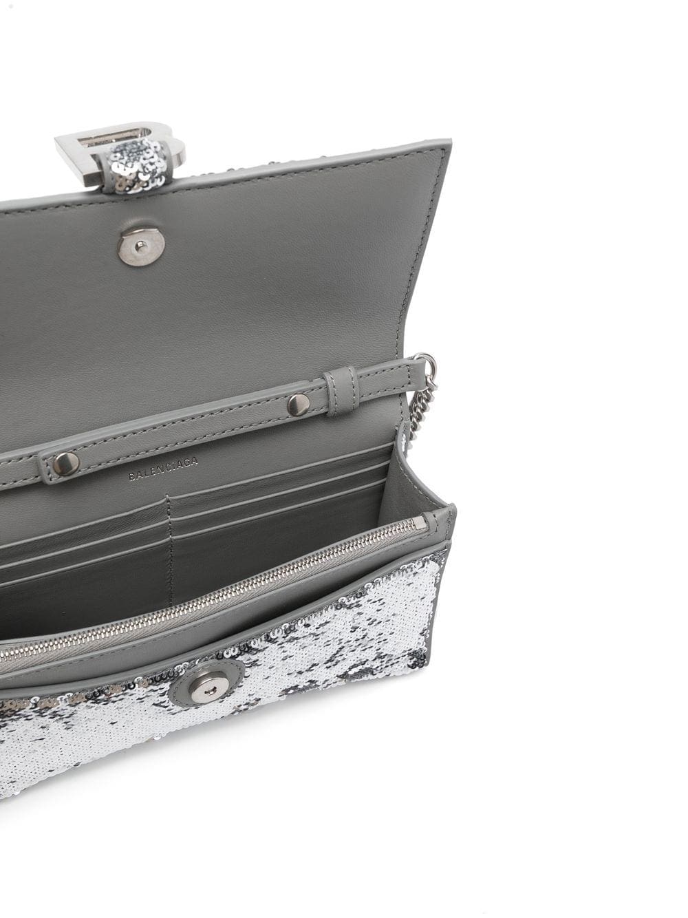 Balenciaga Hourglass sequin-detail chain wallet - Image 5