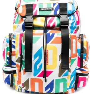 Dsquared2 graphic-print toggle-fastening backpack