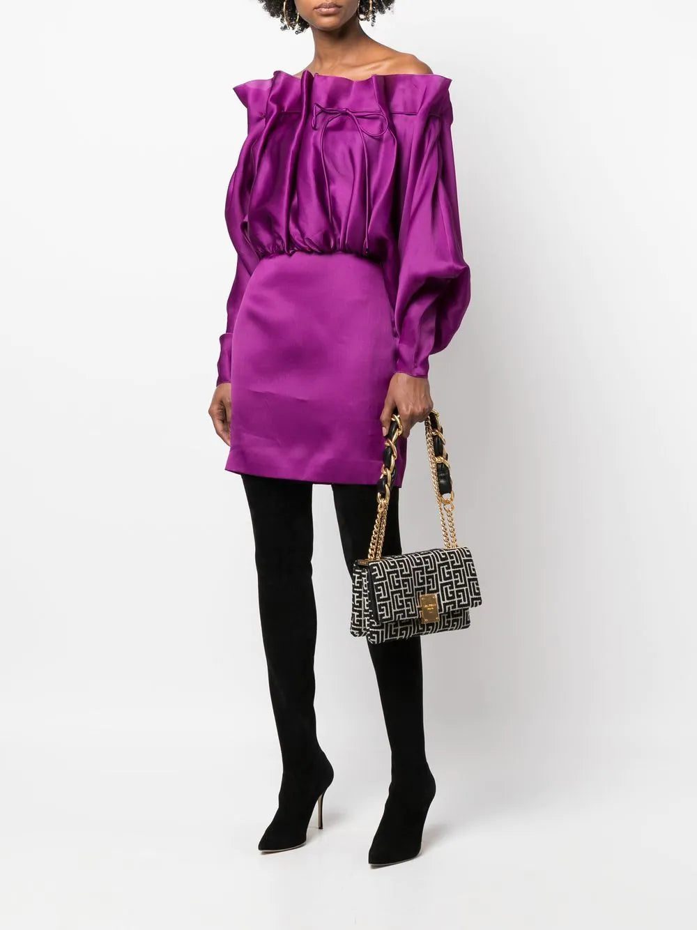 Balmain small 1945 Soft crossbody bag - Image 2