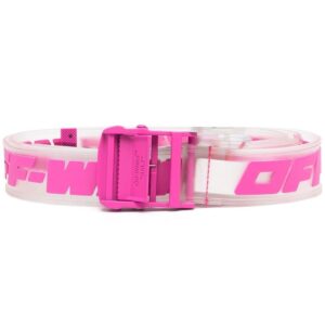 Off-White  logo-print belt