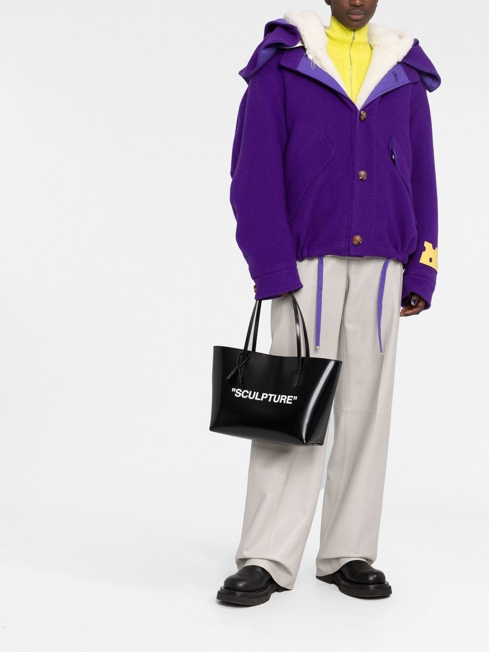 Off-White slogan-print tote bag - Image 2