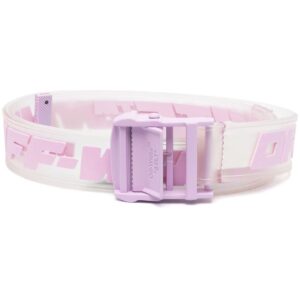 Off-White  logo-print belt