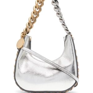 Stella McCartney mini Frayme zipped shoulder bag