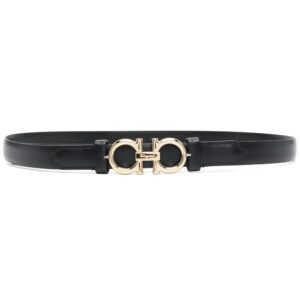 Ferragamo  Gancini-buckle leather belt