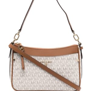 Michael Kors logo-monogram shoulder bag