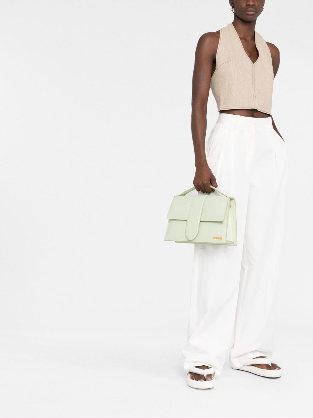 Jacquemus Le Bambinou leather tote bag - Image 2