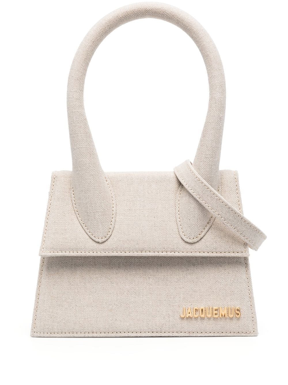 Jacquemus Le Chiquito Moyen cannvas tote bag