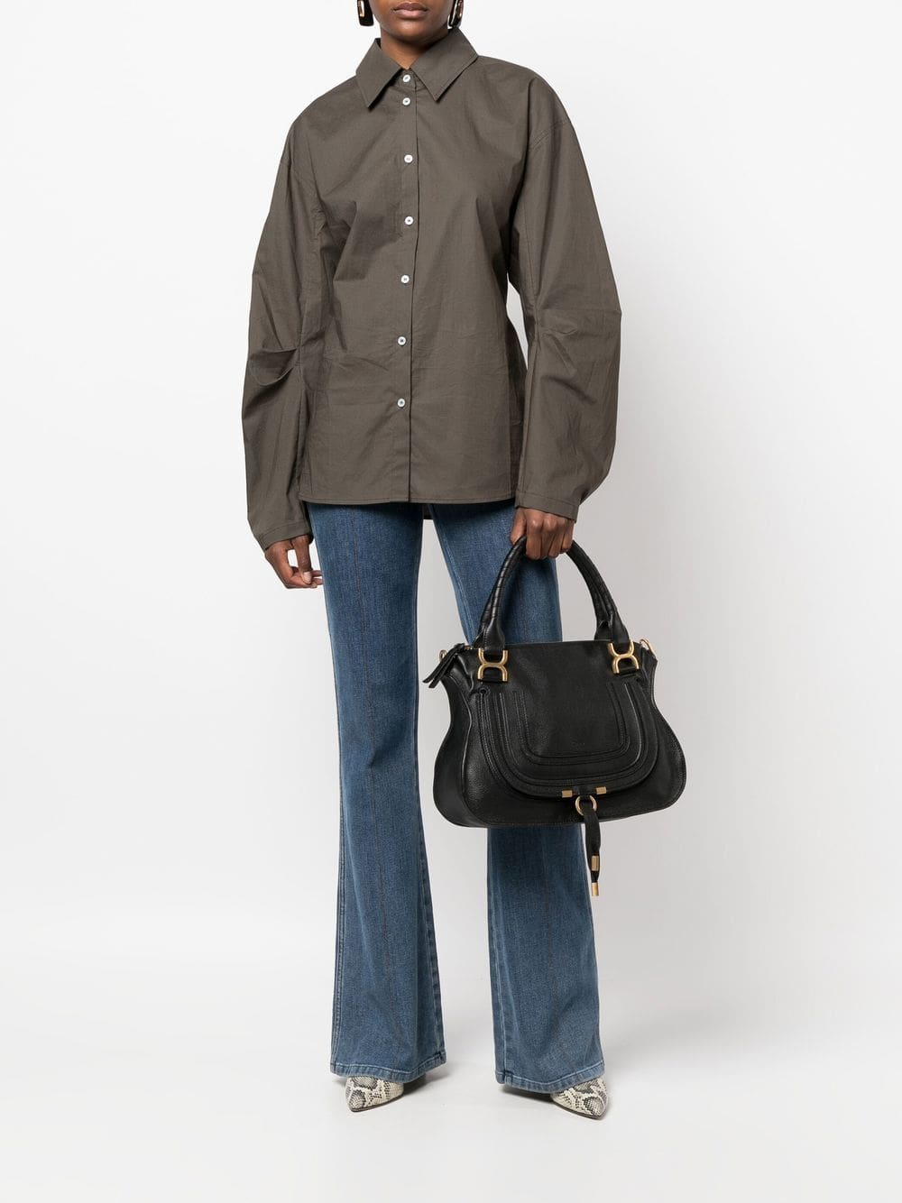 Chloé Marcie leather tote-bag - Image 2