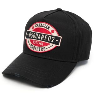 DSQUARED2 logo-patch trucker cap