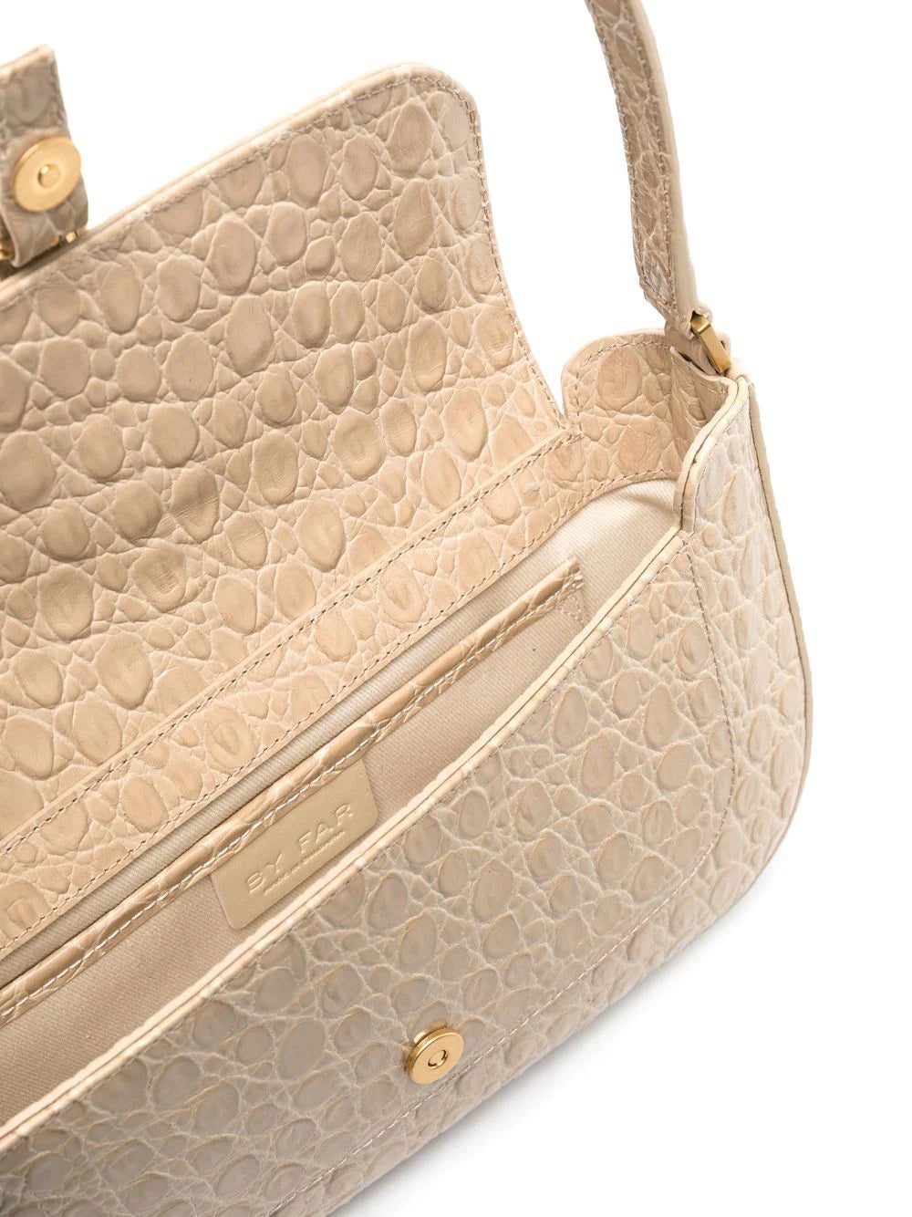 BY FAR Miranda crocodile-embossed shoulder bag - Image 4