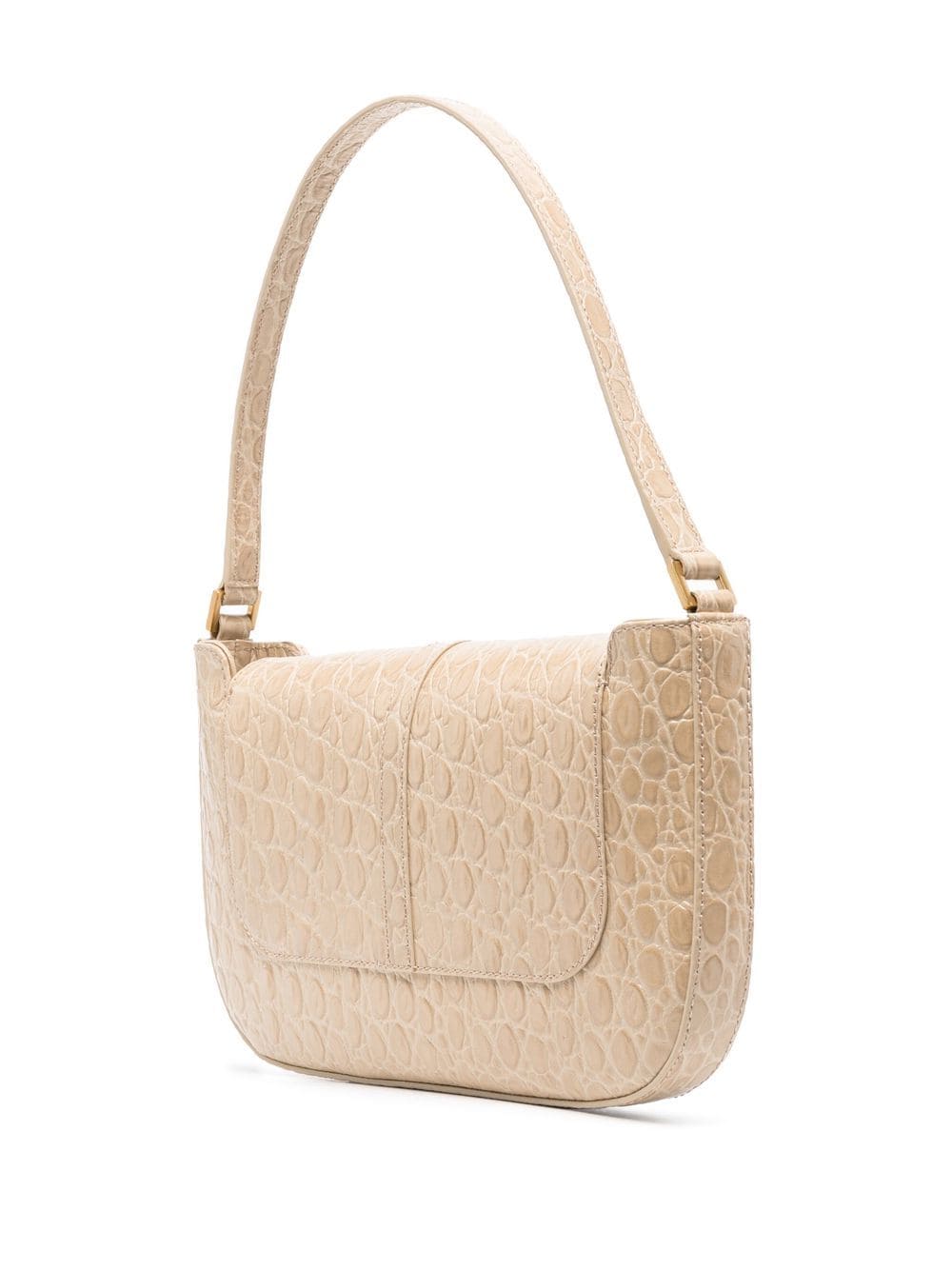 BY FAR Miranda crocodile-embossed shoulder bag - Image 3