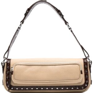 BY FAR Maddy grained shoulder bag