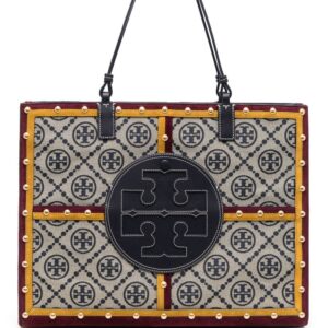 Tory Burch logo-patch tote bag