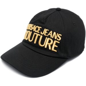 Versace Jeans Couture metallic-logo baseball cap