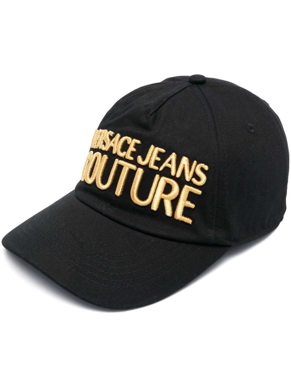 Versace Jeans Couture metallic-logo baseball cap
