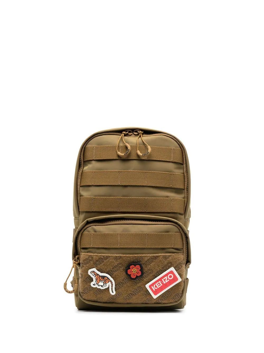 Kenzo logo-patch backpack