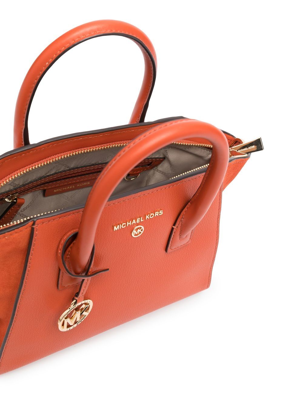 Michael Michael Kors logo-plaque leather tote bag - Image 5