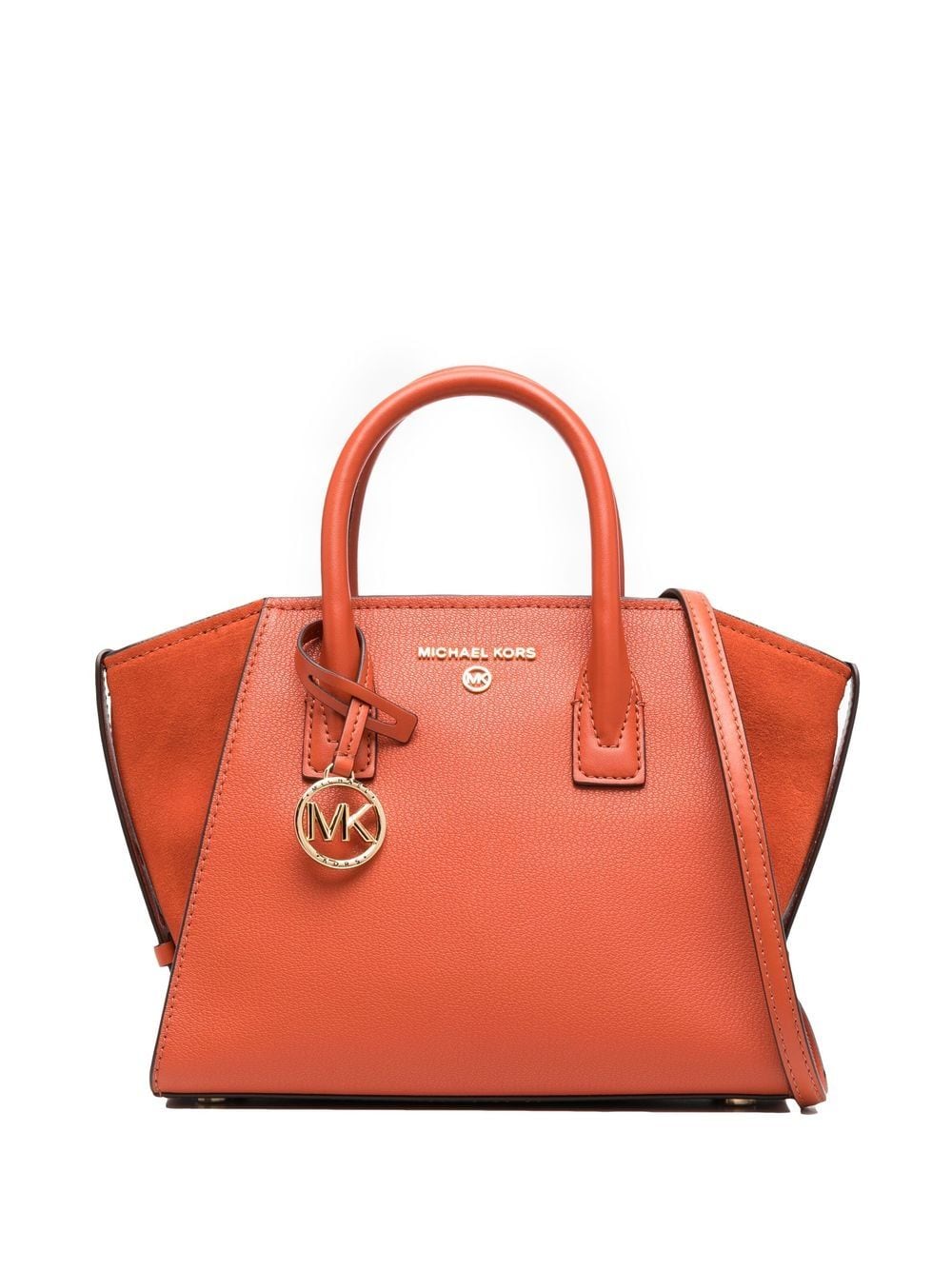 Michael Michael Kors logo-plaque leather tote bag