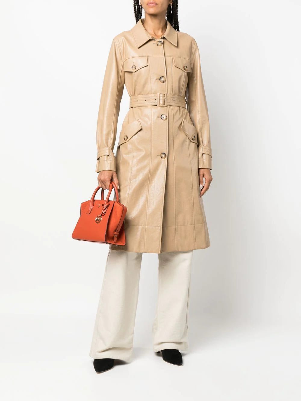 Michael Michael Kors logo-plaque leather tote bag - Image 2