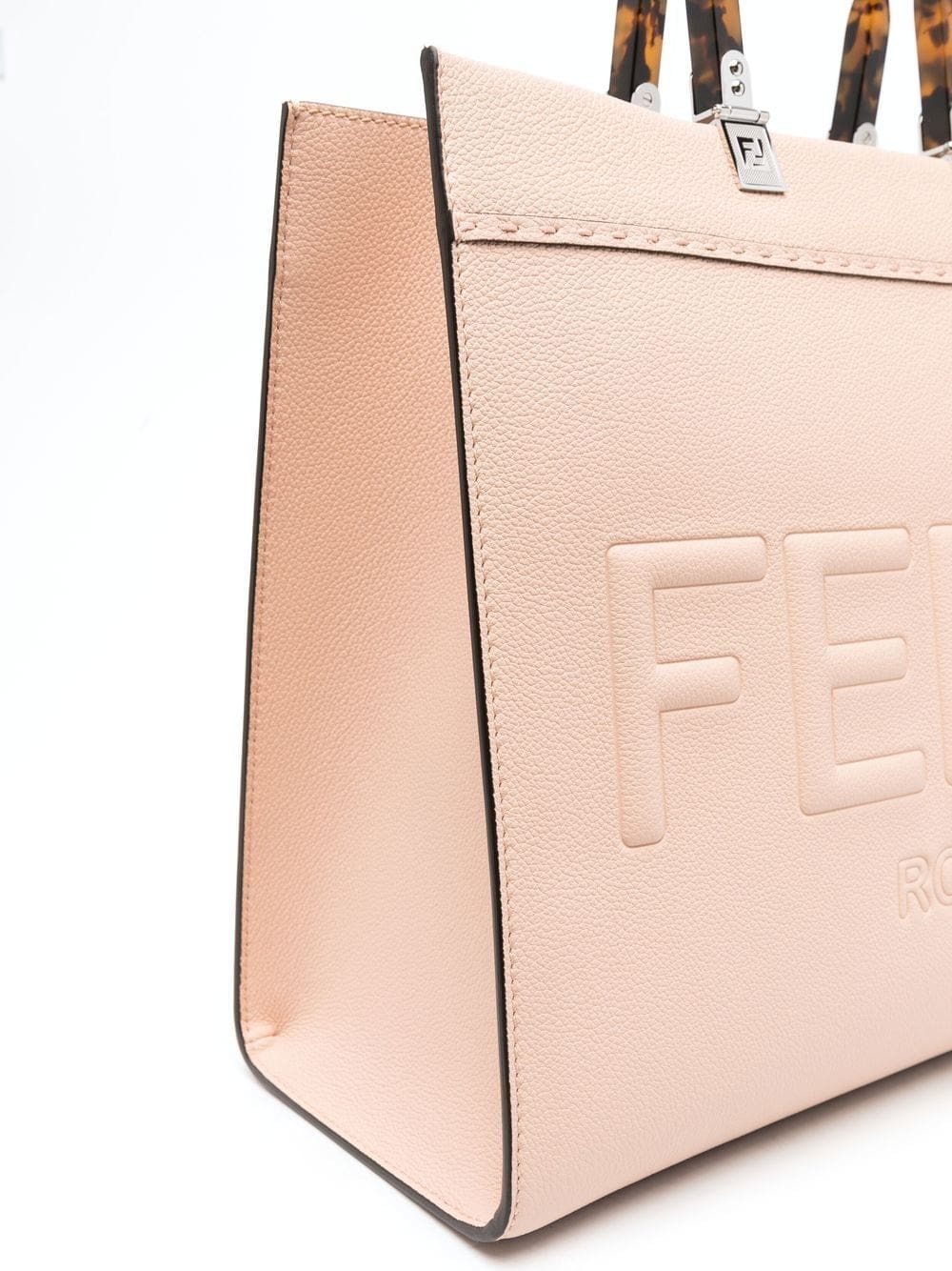 FENDI Sunshine logo-embossed tote bag - Image 5