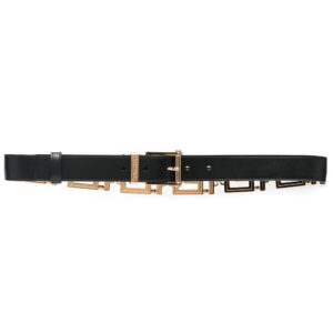 Versace  Greca-link leather belt