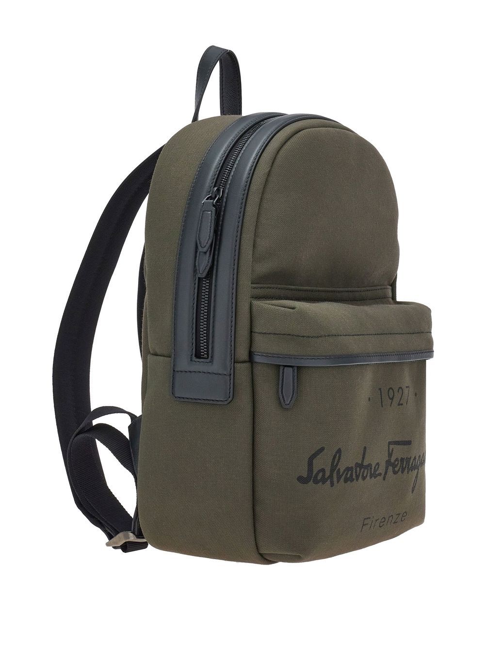 Ferragamo 1927 Signature logo-print backpack - Image 4