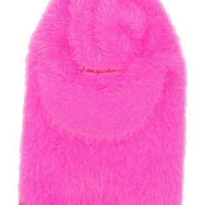 Jacquemus contrast-trim textured hat