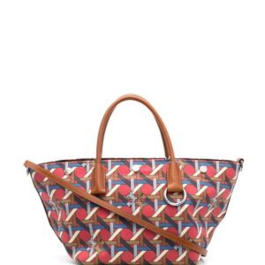 Tory Burch geometric-print tote bag