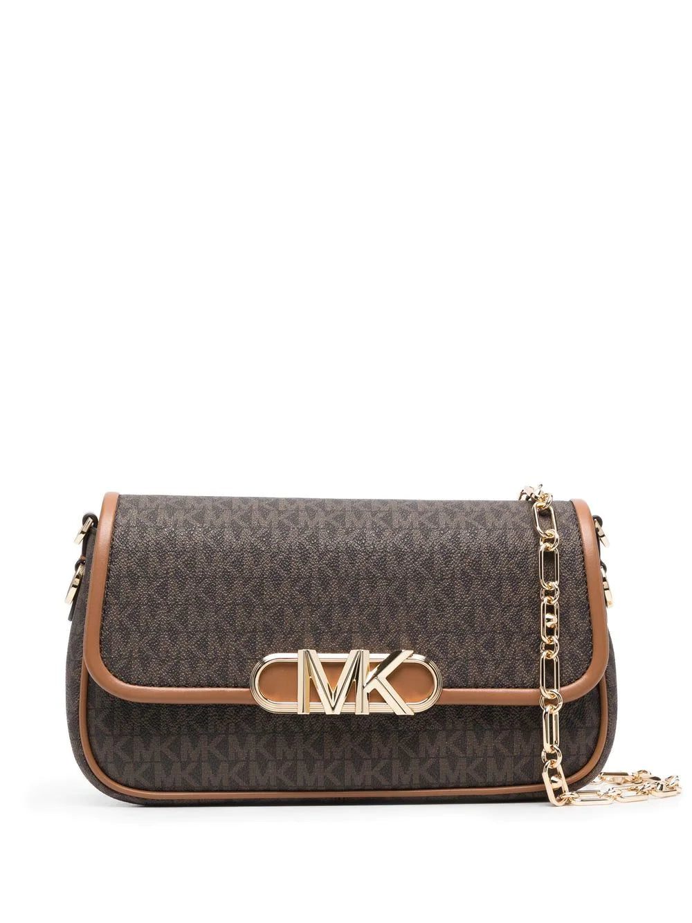 Michael Michael Kors monogram-pattern logo-plaque bag