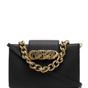 Versace logo-plaque crossbody bag
