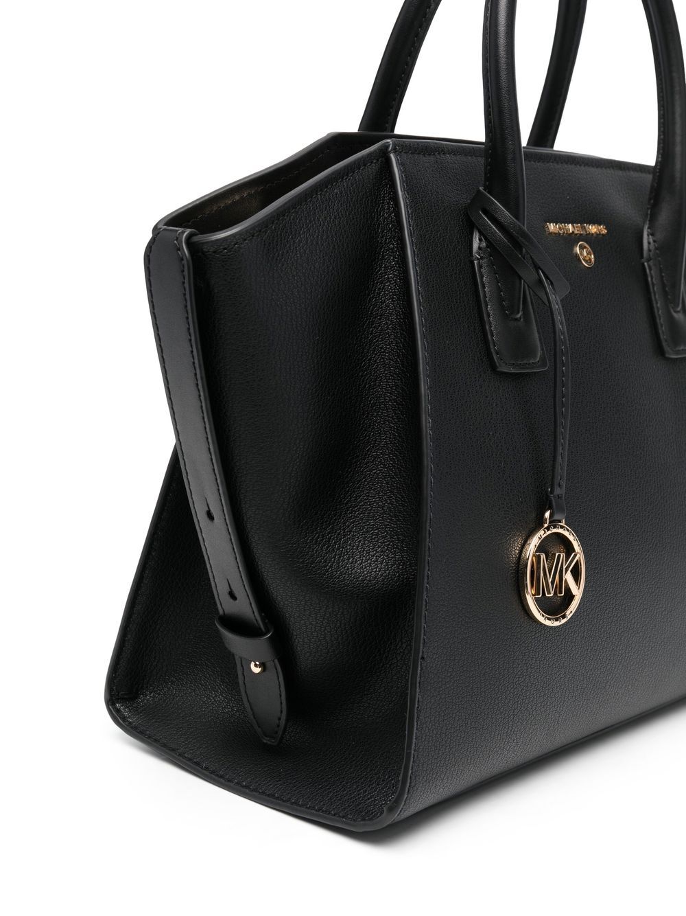 Micheal kors logo-plaque leather tote bag - Image 4