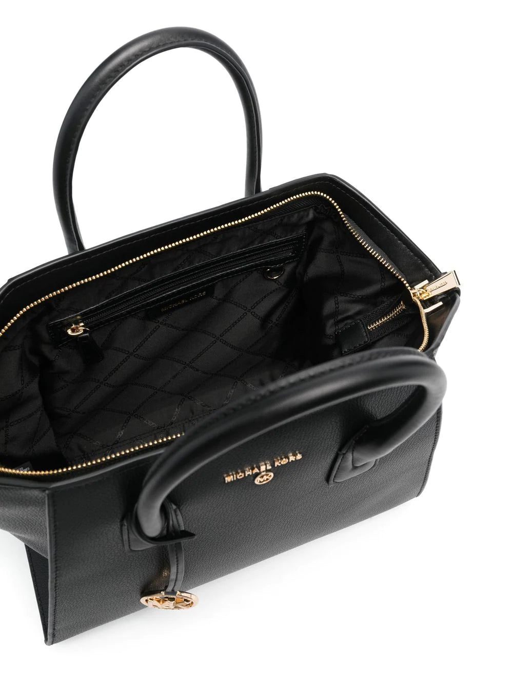 Michael Michael Kors logo-plaque leather tote bag - Image 4