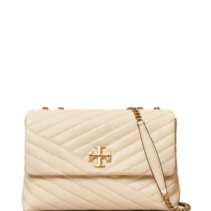 Tory Burch  leather logo-plaque bag