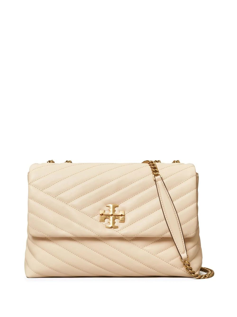 Tory Burch leather logo-plaque bag