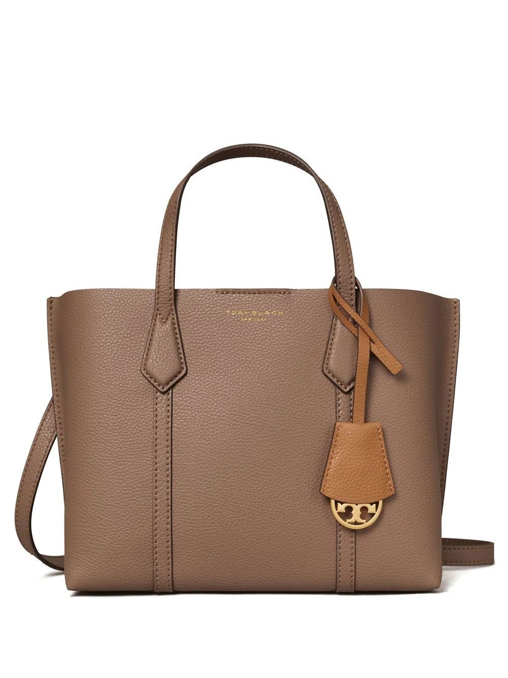Tory Burch leather logo-print bag