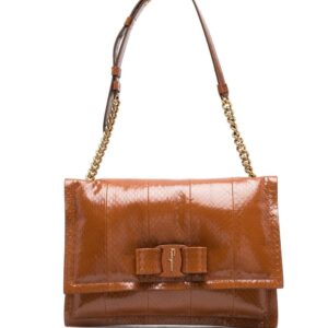 Ferragamo Viva lizard-effect shoulder bag