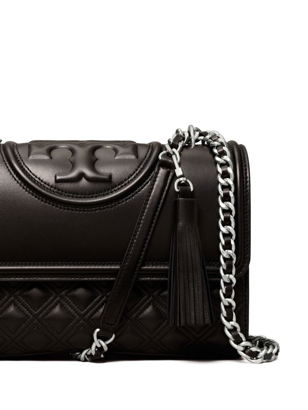 Tory Burch logo embossed shoulder bag - Image 3