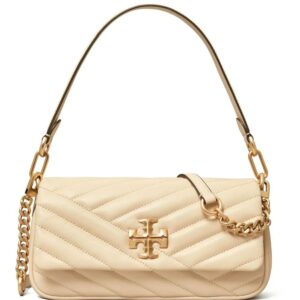 Tory Burch  quilted logo-plaque shoulder bag