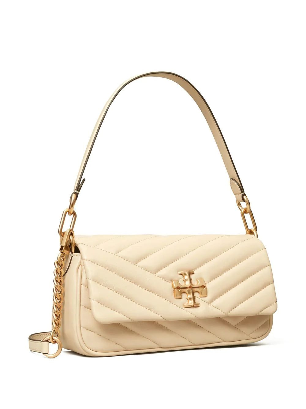 Tory Burch quilted logo-plaque shoulder bag - Image 2