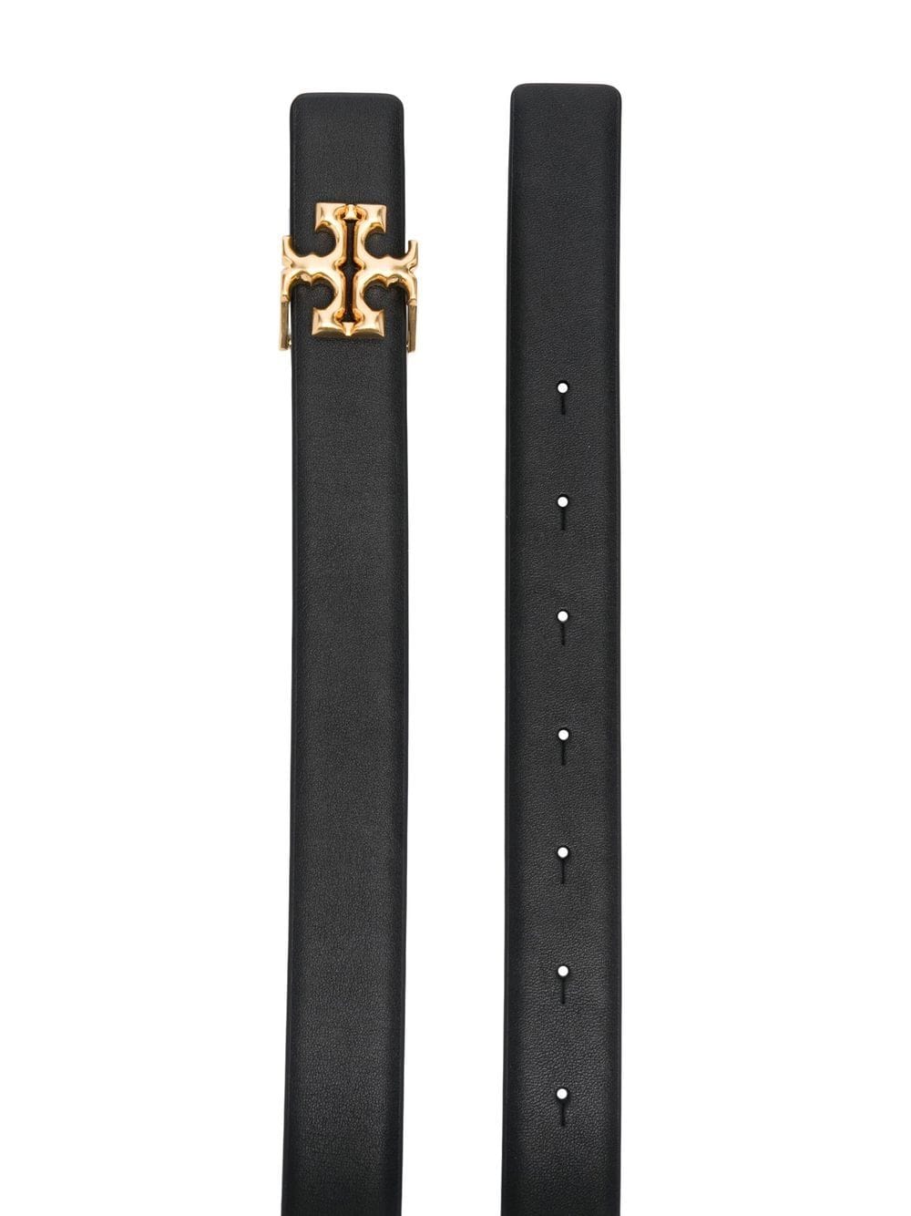 Tory Burch logo-plaque buckle belt - Image 2