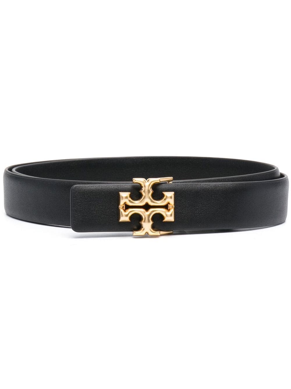 Tory Burch logo-plaque buckle belt