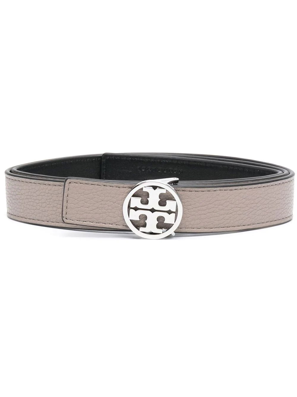 Tory Burch logo-plaque buckle belt