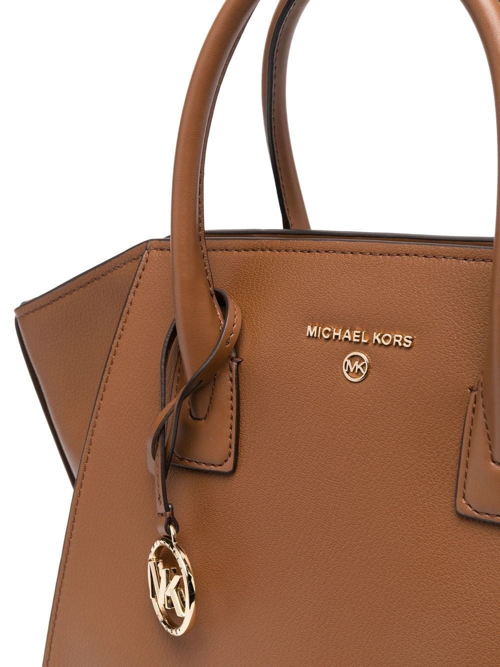 Michael Michael Kors logo-plaque leather tote bag - Image 4