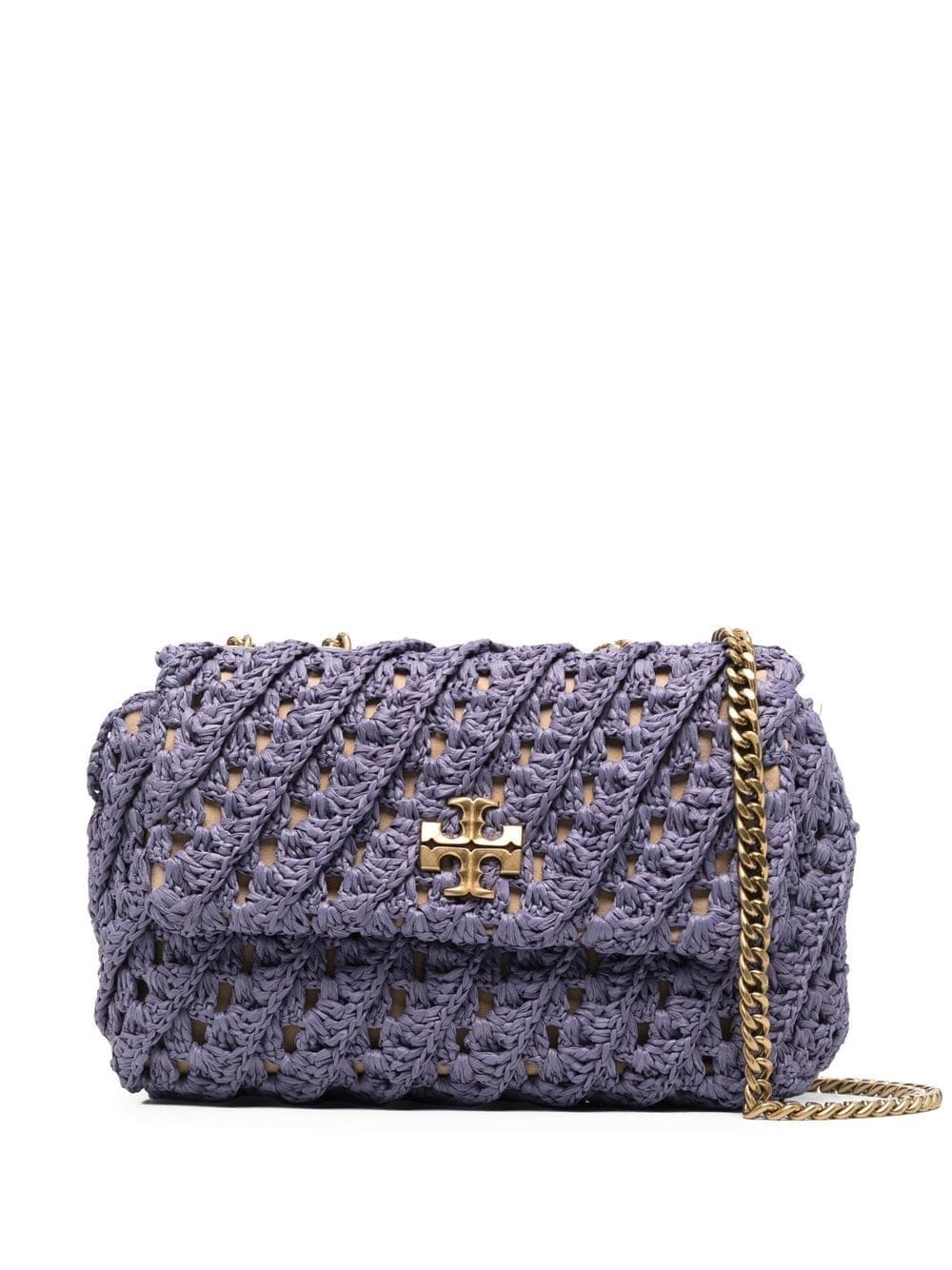Tory Burch Kira crochet-knit shoulder bag
