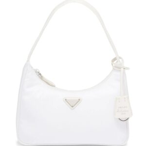 Prada logo-plaque mini bag