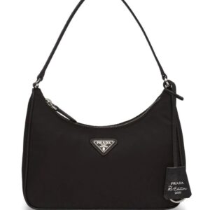 Prada logo-plaque mini bag