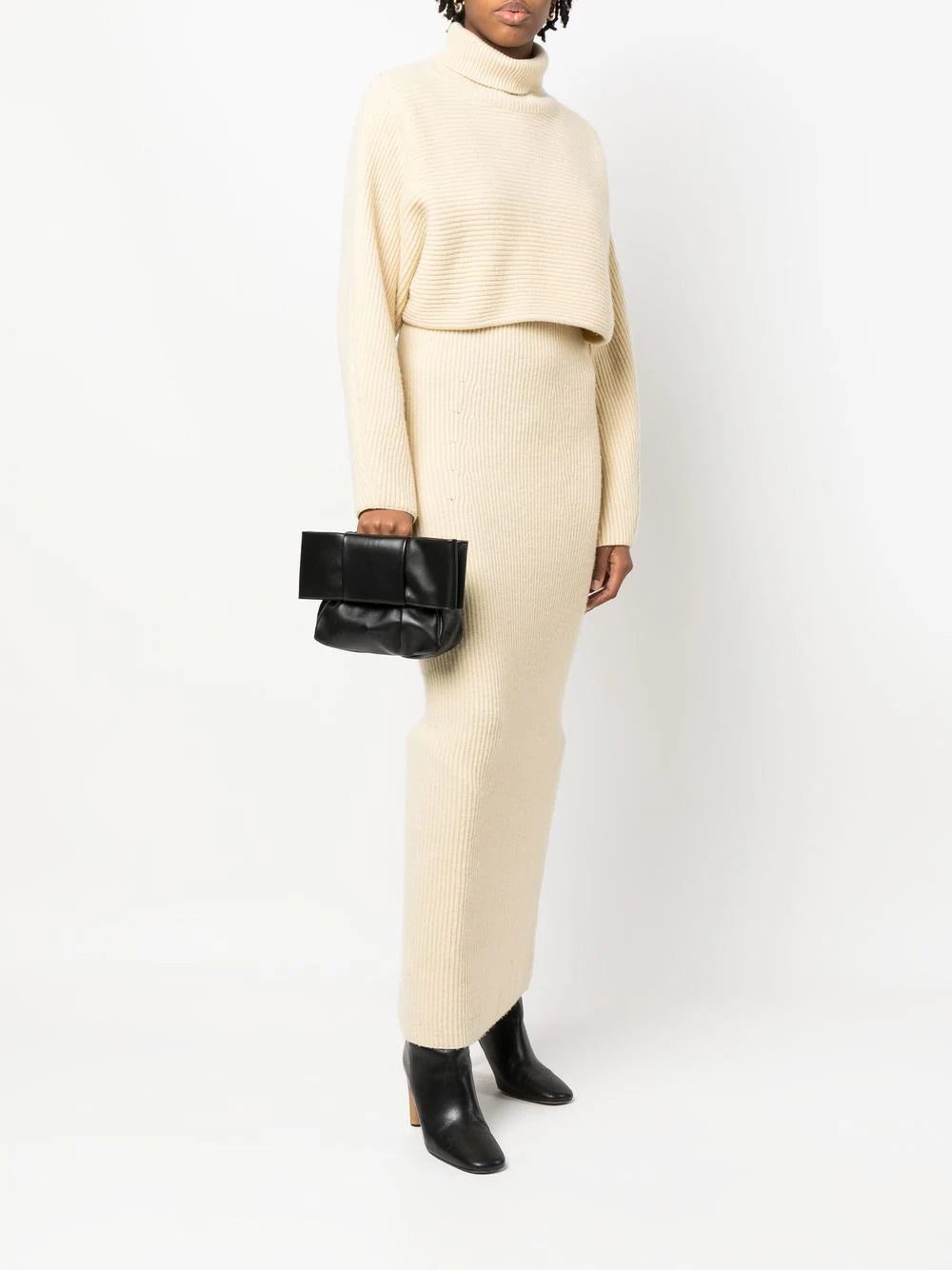 Jil Sander embossed-logo leather shoulder bag - Image 2