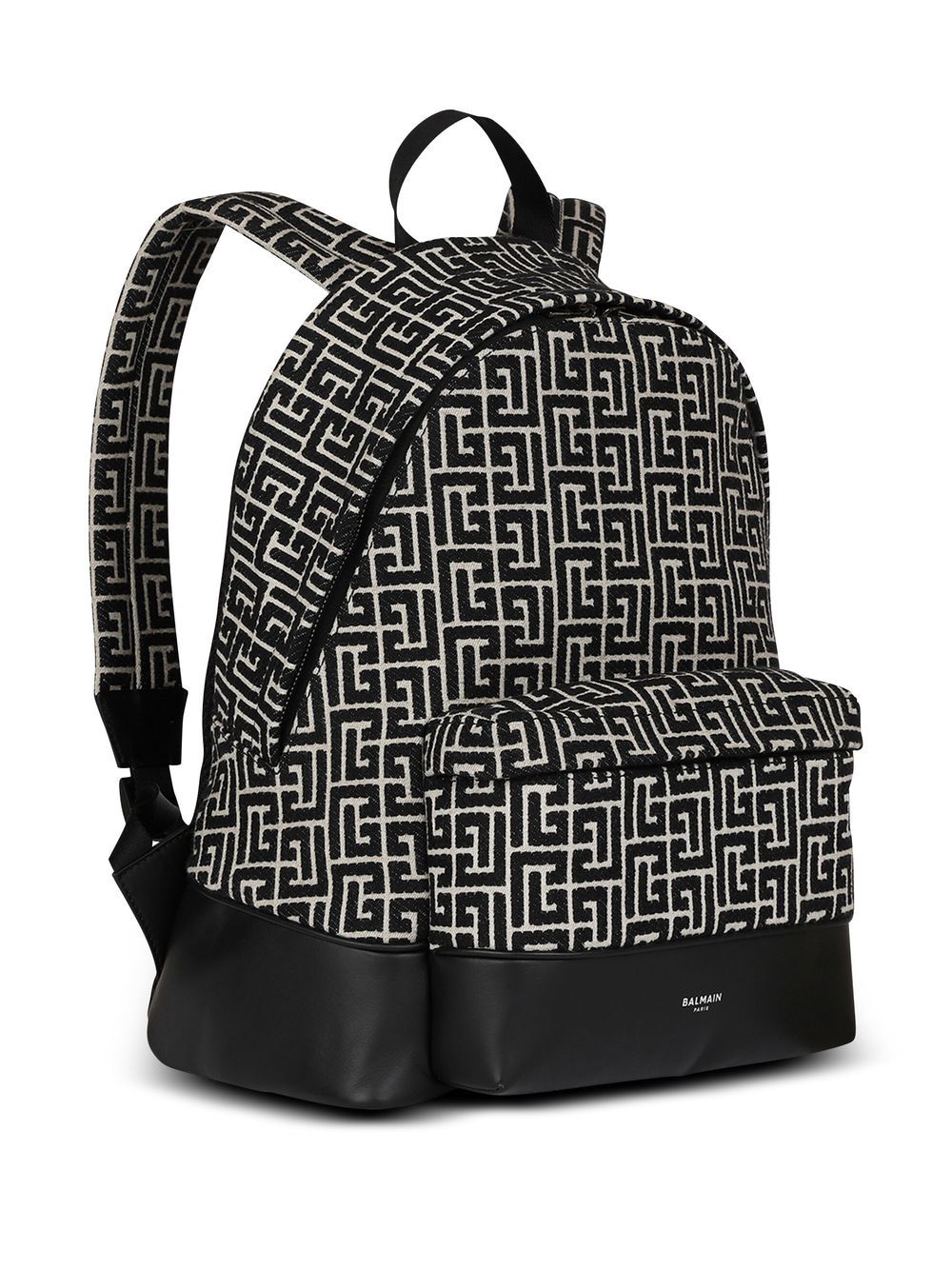 Balmain all-over logo-pattern backpack - Image 3