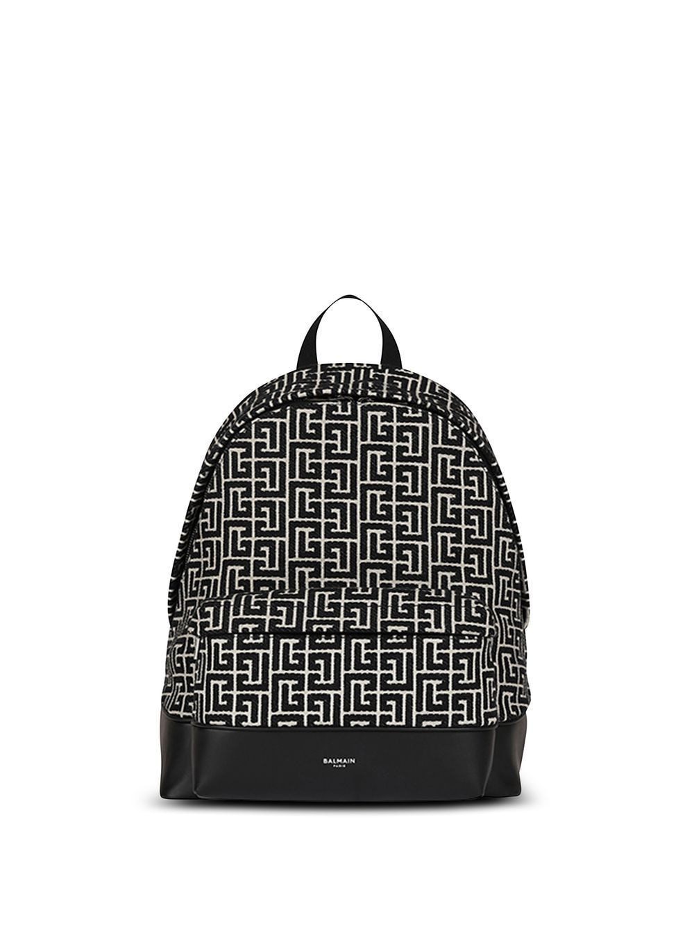 Balmain all-over logo-pattern backpack