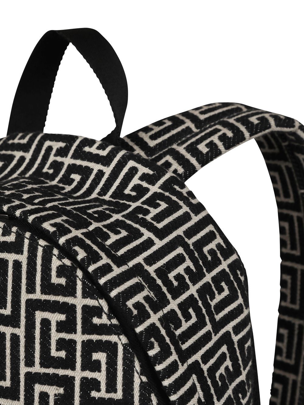 Balmain all-over logo-pattern backpack - Image 5
